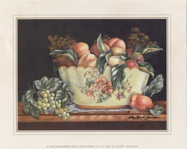 Peach Fruit Bowl